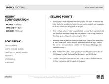 2023 Panini Legacy Football Hobby Pack