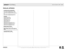 2023 Panini Legacy Football Hobby Pack