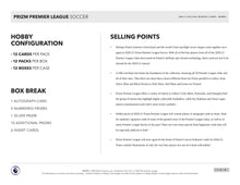 2020-21 Prizm Premier League Soccer Hobby Pack