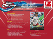 2018-19 Topps Chrome Bundesliga Soccer Hobby Pack