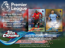 2018-19 Topps Chrome Premier League Soccer Hobby Pack