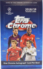 2018-19 Topps UEFA Champions League Chrome Soccer Hobby Pack
