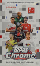 2018-19 Topps Chrome Bundesliga Soccer Hobby Pack