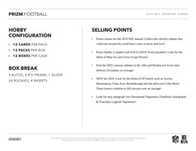 2019 Panini Prizm Football Hobby Pack