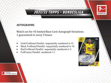 2021-22 Topps Bundesliga Soccer Hobby Pack