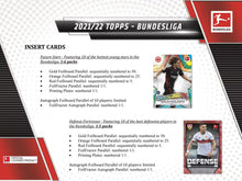 2021-22 Topps Bundesliga Soccer Hobby Pack