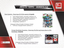 2021-22 Topps Bundesliga Soccer Hobby Pack