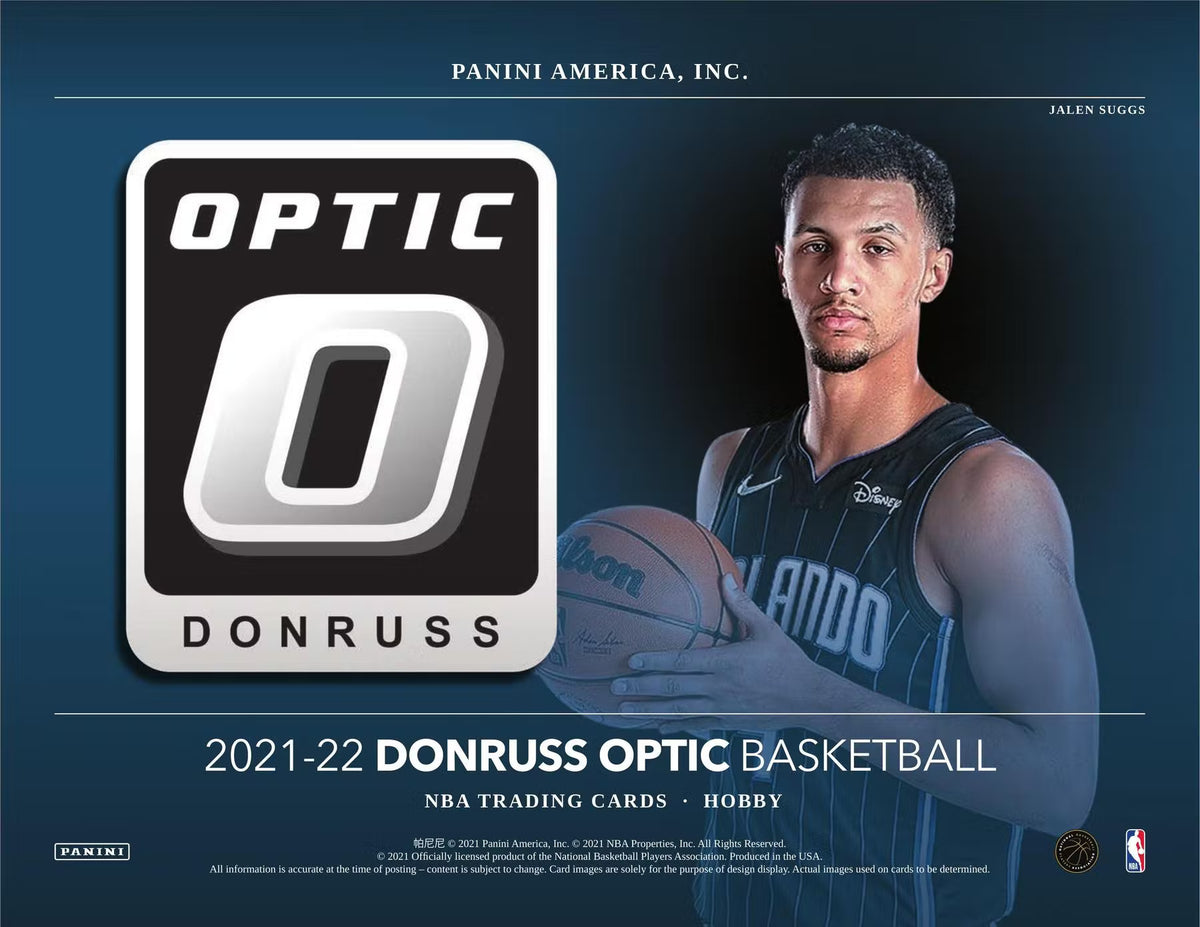 2021-22 Panini Donruss Optic Basketball Hobby Pack – Sports Cards