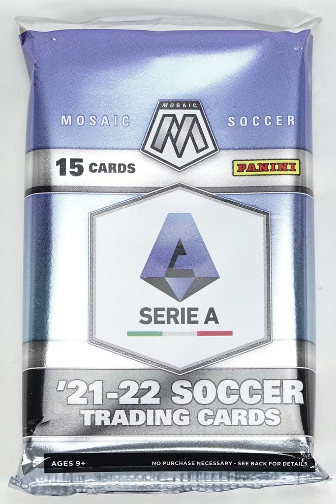 2021-22 Panini Mosaic Serie A Soccer Hobby Pack – Sports 2021-22 Panini Mosaic Serie A Soccer Hobby Pack – Sports