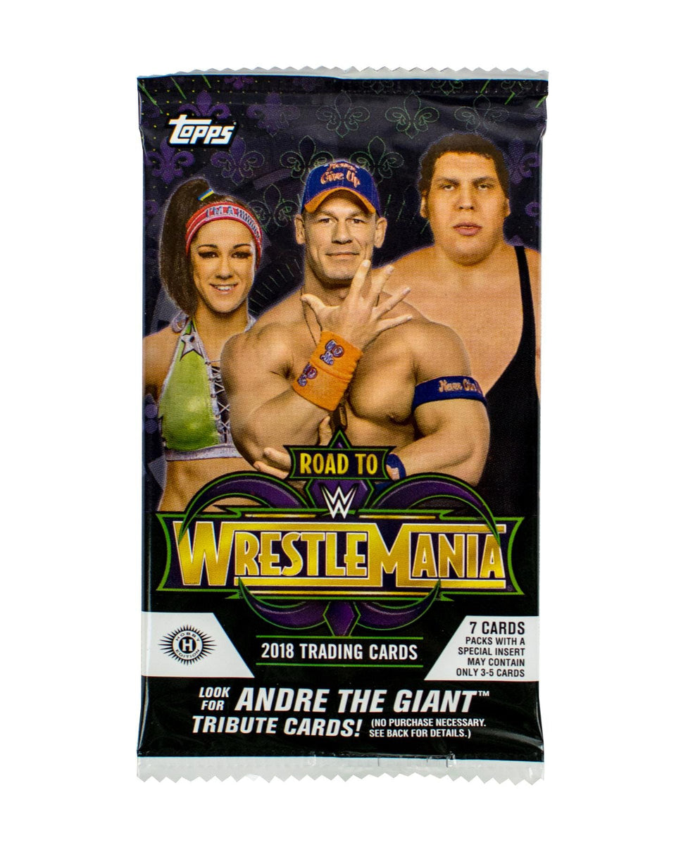 2018 Topps WWE Road to Wrestlemania Hobby Pack – Sports Cards Direct