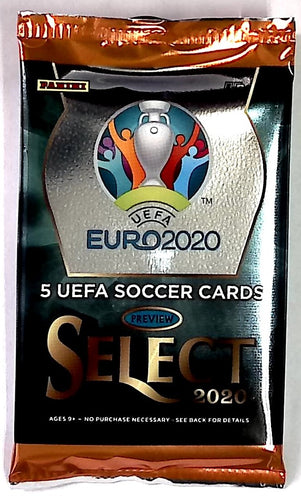 2020 Select UEFA Euro Soccer Hobby Hybrid Pack
