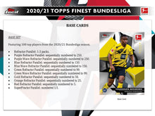 2020-21 Topps Finest Bundesliga Soccer Hobby Pack