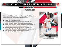 2020-21 Topps Finest Bundesliga Soccer Hobby Pack