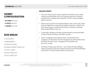 2024-25 Donruss Soccer Hobby Pack