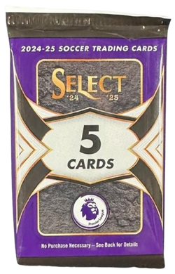 2024-25 Select Premier League EPL Soccer Hobby Pack