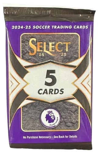 2024-25 Select Premier League EPL Soccer Hobby Pack
