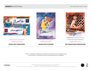 2024-25 Panini NBA Hoops Basketball Hobby Pack