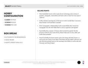 2024-25 Select Basketball Hobby Pack