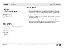 2024 Panini Phoenix Football Hobby Pack