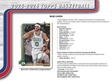 2025-26 Topps Basketball Hobby Pack