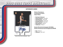 2025-26 Topps Basketball Hobby Pack