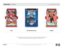 2025 Panini Certified Football Hobby Pack