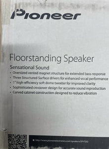 Pioneer SP-FS52 Home Audio Andrew Jones Designed Floor Standing Loudspeakers (Pair)