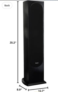 Pioneer SP-FS52 Home Audio Andrew Jones Designed Floor Standing Loudspeakers (Pair)