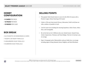 2022-23 Select Premier League EPL Soccer Hobby Pack
