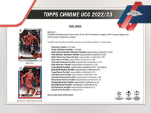 2022-23 Topps Chrome UEFA Club Competitions Soccer Hobby Pack