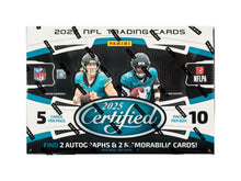 2025 Panini Certified Football Hobby Pack