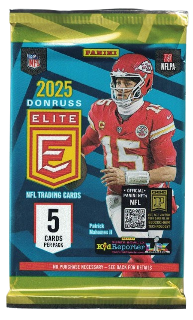 2025 Panini Donruss Elite Football Hobby Pack