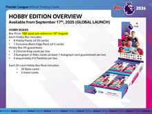 2025-26 Topps Premier League EPL Soccer Hobby Pack