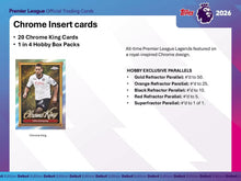 2025-26 Topps Premier League EPL Soccer Hobby Pack