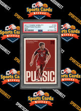 2017 Panini Nobility #100 Christian Pulisic Red /199 PSA 10 (POP 9)