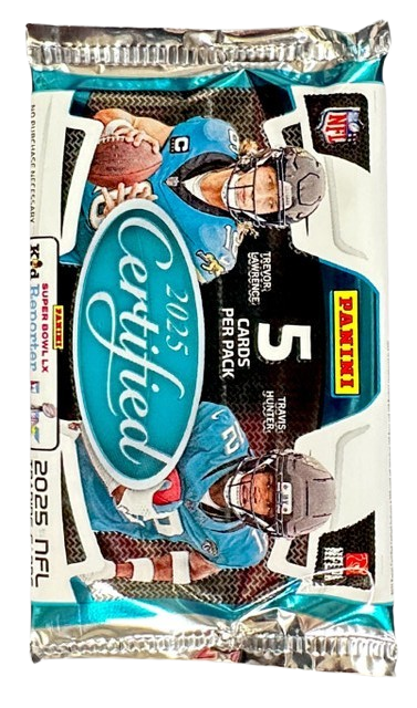 2025 Panini Certified Football Hobby Pack