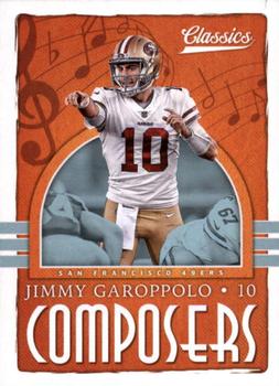 2018 Panini Classics Composers #3 Jimmy Garoppolo