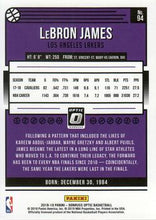 2018-19 Donruss Optic #94 LeBron James