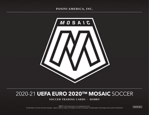 2020-21 Panini Mosaic UEFA Euro 2020 Soccer Hobby Pack