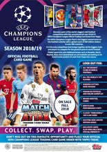 2018-19 Topps UEFA Champions League Match Attax Soccer Starter Deck