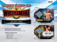 2019 WWE Road to Wrestlemania Hobby Pack