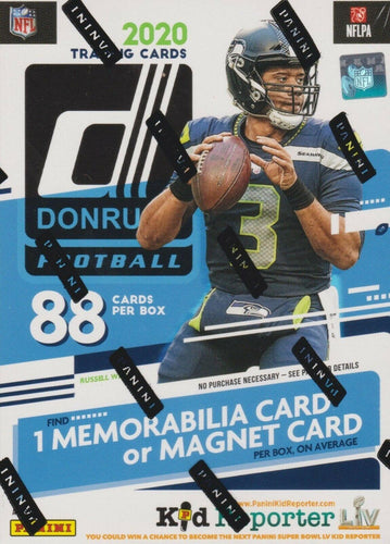 2020 Donruss Football Blaster Box