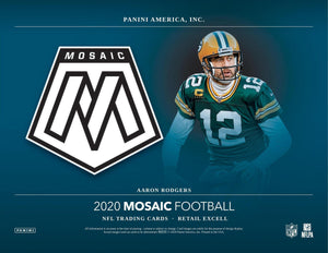 2020 Panini Mosaic Football Blaster Pack