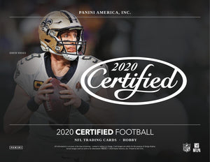 2020 Panini Certified Football Hobby Pack