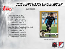 2020 Topps MLS Soccer Hobby Pack