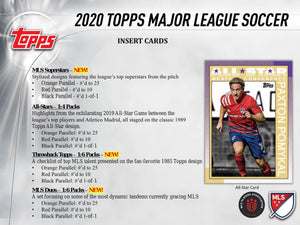 2020 Topps MLS Soccer Hobby Pack