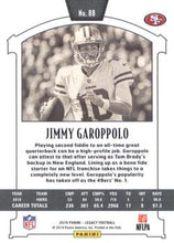 2019 Panini Legacy #88 Jimmy Garoppolo