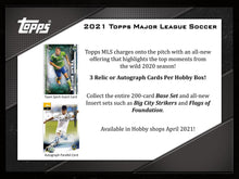 2021 Topps MLS Soccer Hobby Pack