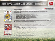 2021-22 Topps Stadium Club Chrome Bundesliga Soccer Hobby Pack
