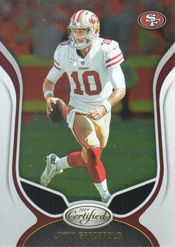 2019 Panini Certified #95 Jimmy Garoppolo
